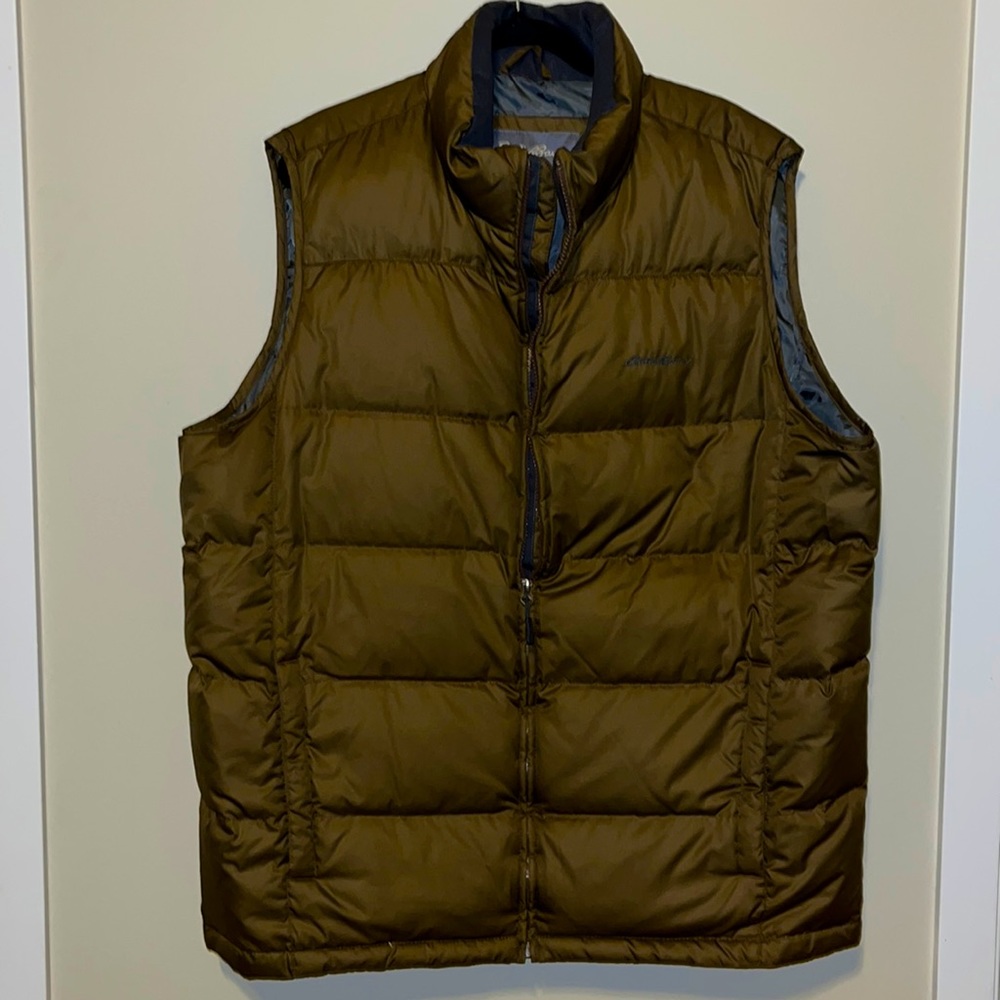 Eddie Bauer Mens Tall XL Down Vest